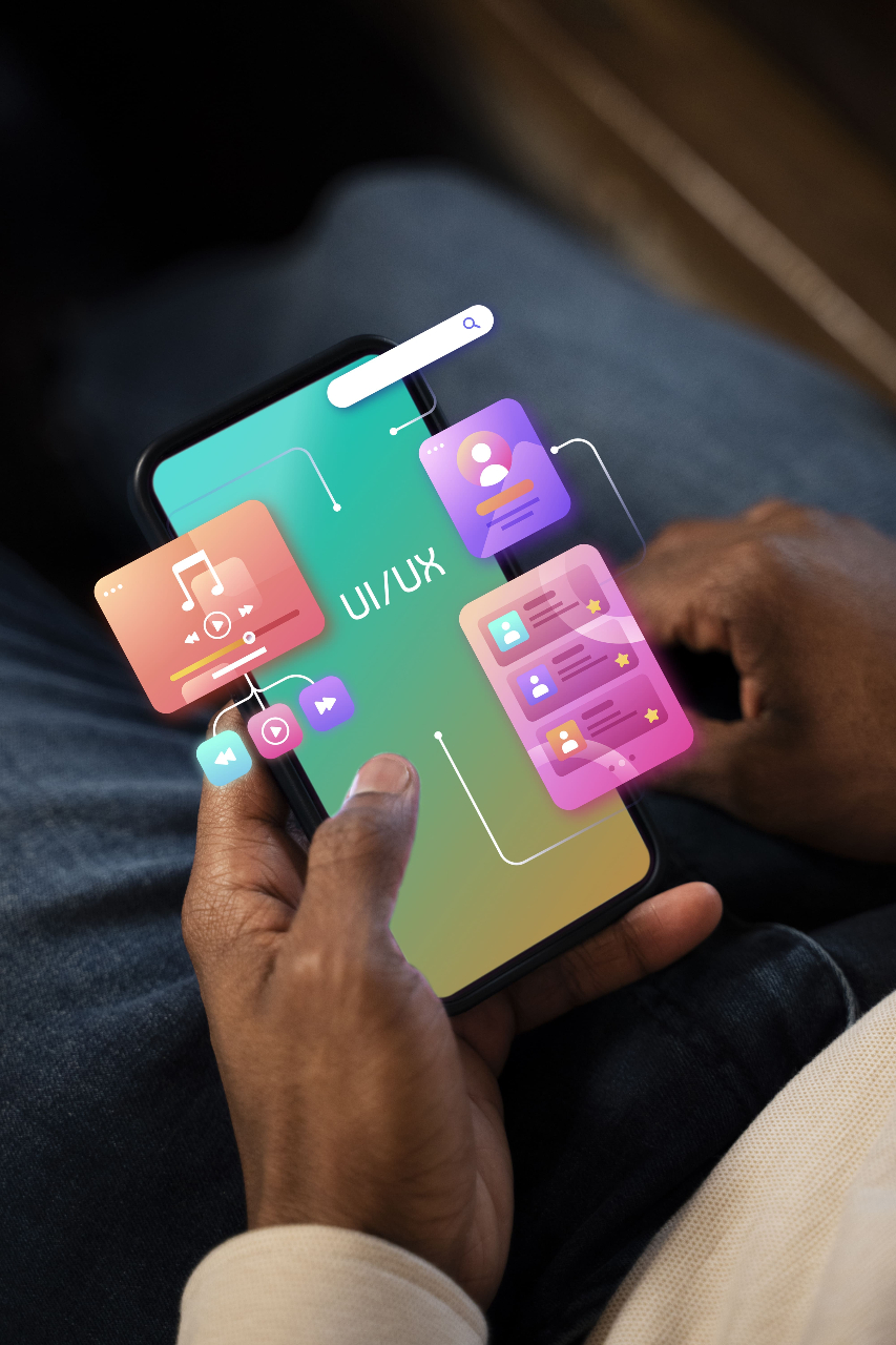 A girl working on laptop